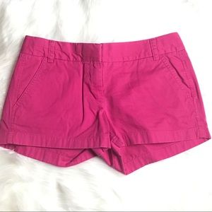 J.Crew 3 inch Broken In Chino Shorts - Pink - 6